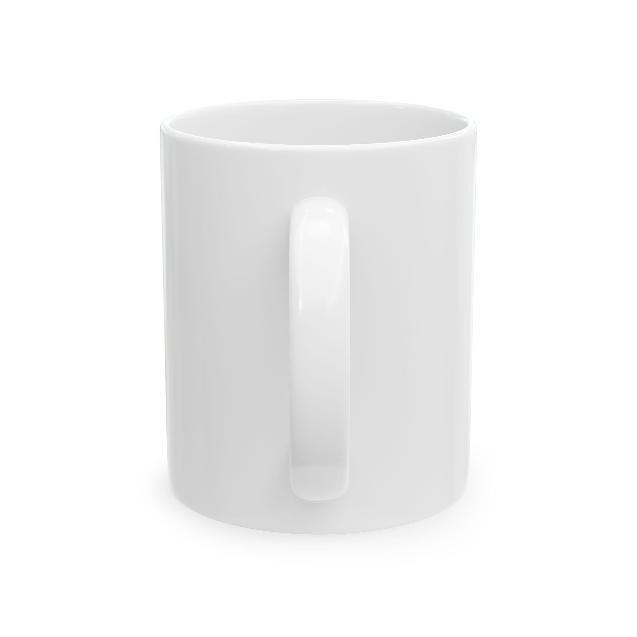 Magnetic Drive Golf Girl Mug | Ceramic coffee cup White