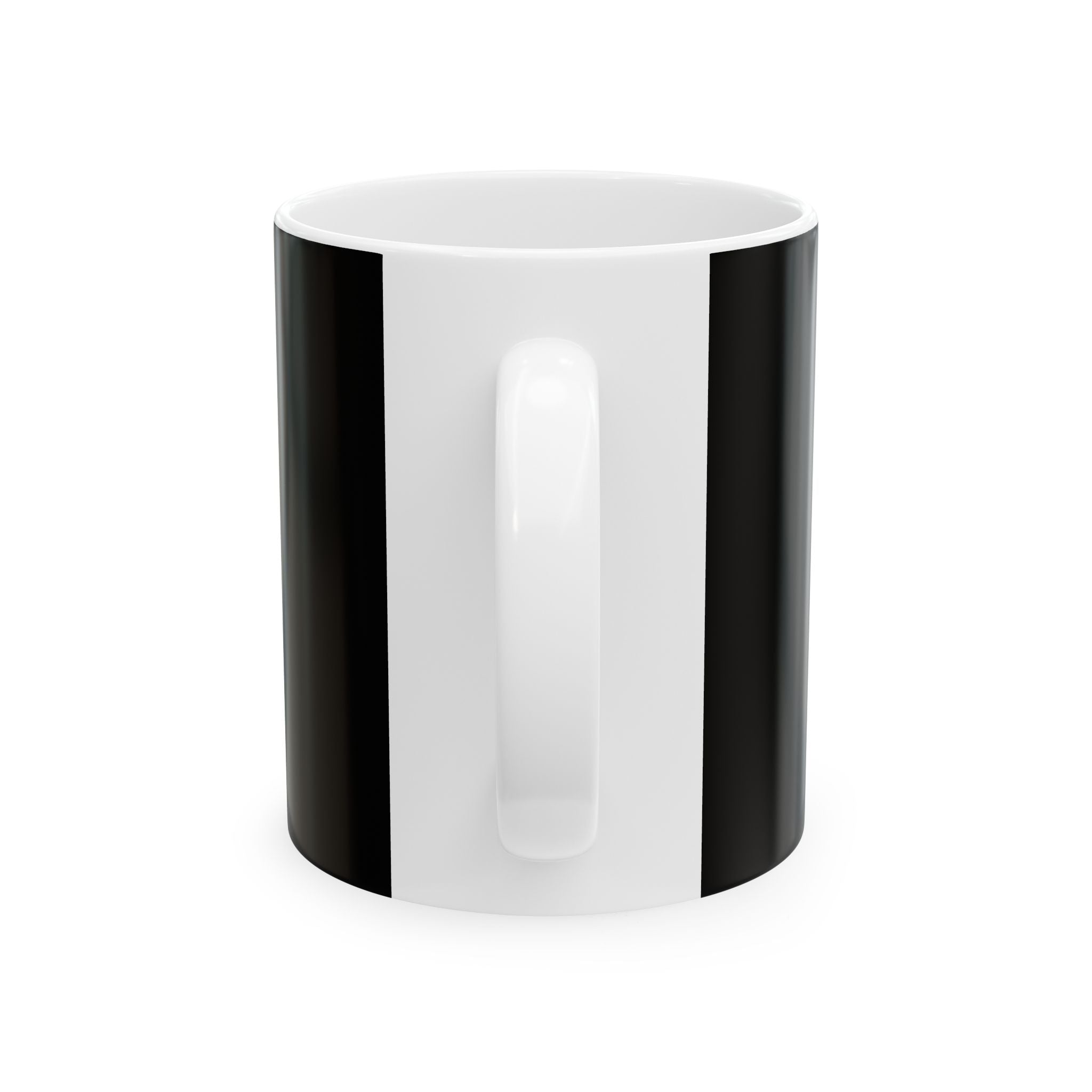 Magnetic Drive Golf Girl Mug | Ceramic Coffee Cup Black