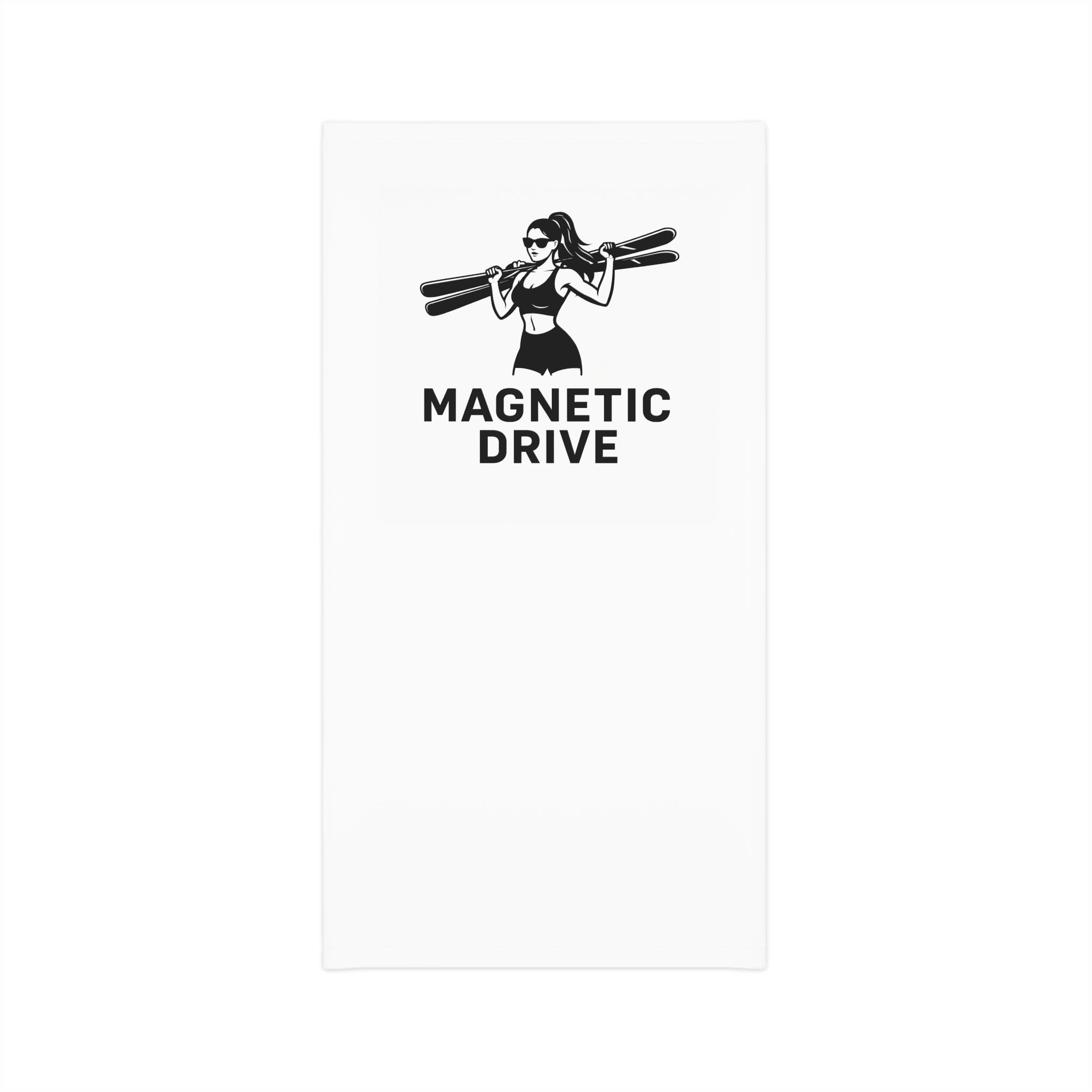 Magnetic Drive Skier Neck Gaiter — Lightweight Ski & Snowboard Face Mask
