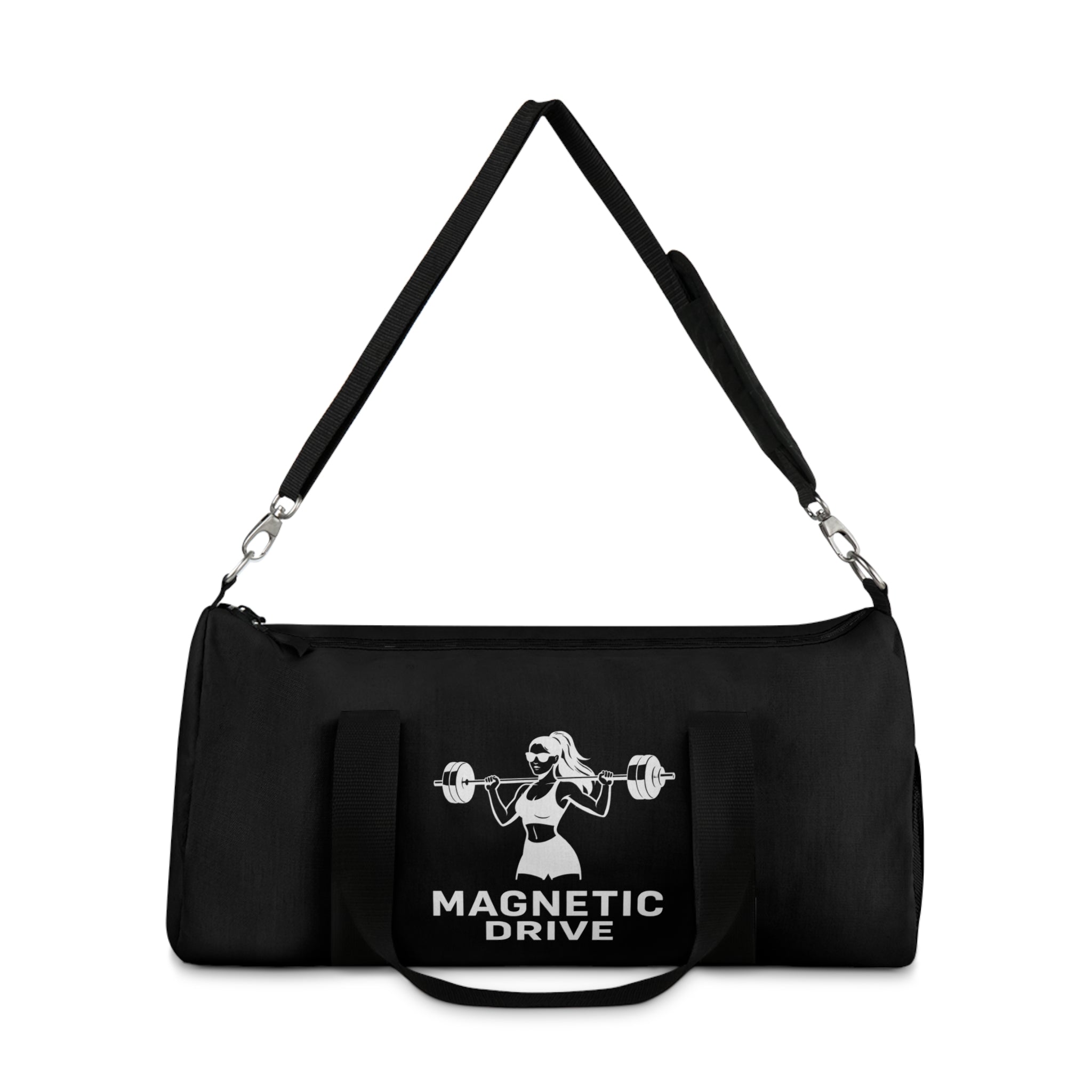 Magnetic Drive Gym Duffel Bag — Weightlifting Workout Travel Bag