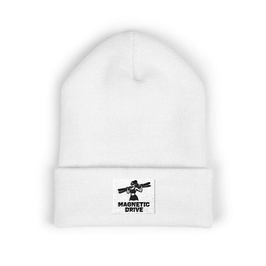 Skeletor Skate Graphic Beanie | Embroidered Cuffed Beanie